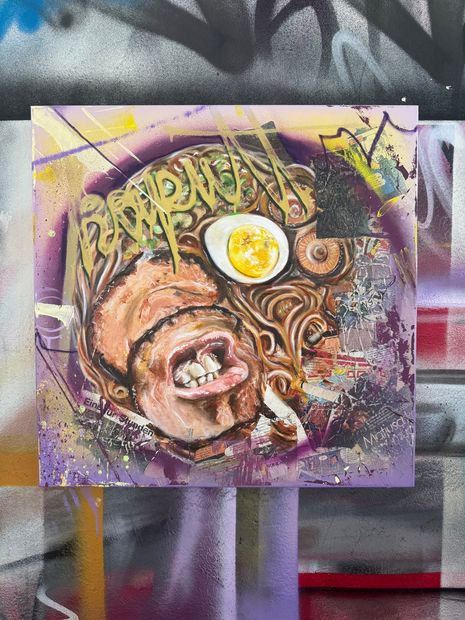 lachendes Schwein