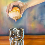Orangenmilch