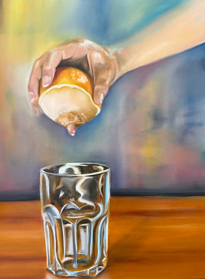 Orangenmilch