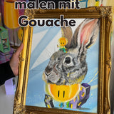 malen mit Gouache 08.11.25