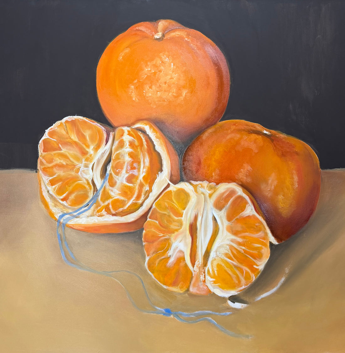 Schnur mit Mandarine