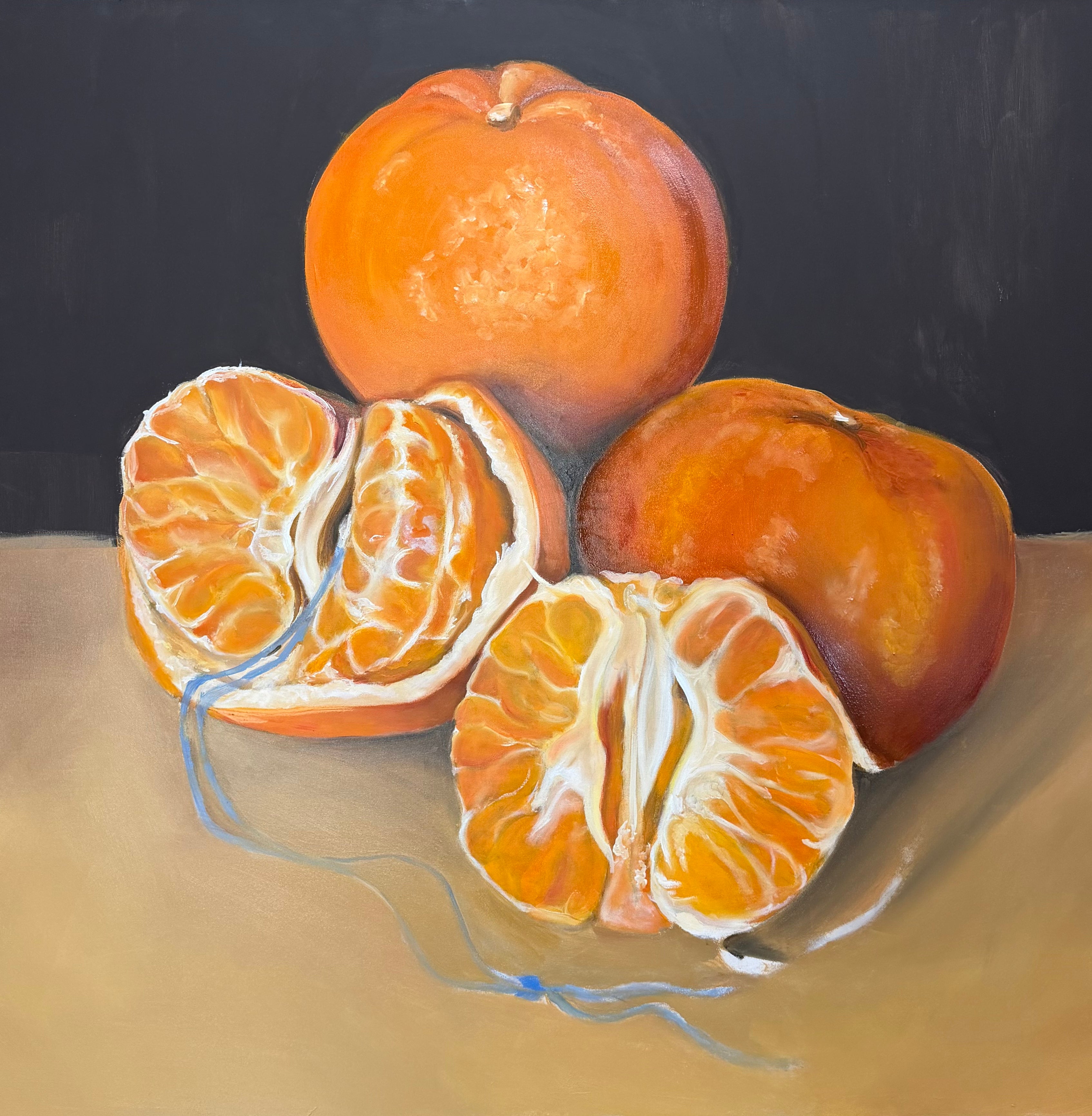 Schnur mit Mandarine (in Arbeit)