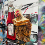 Haltung bewahren 140x120cm