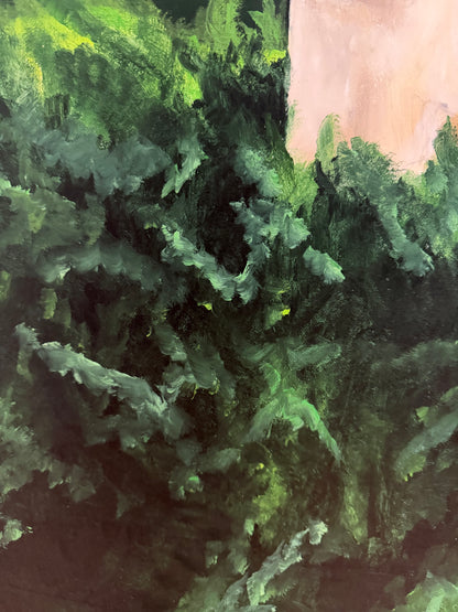 Auge mit Pilz