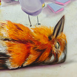 Vogel trocken